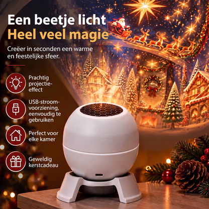 🎁✨Officiële Nederlandse merkshop | 🎅🎄 𝑺𝒖𝒊𝒊𝒂𝒐® Slimme holografische projector (HD intelligente dynamische 5D-projectie)