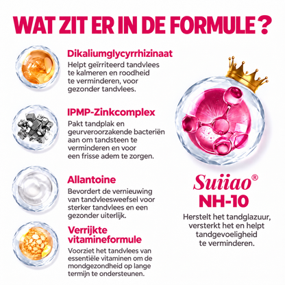 𝑺𝒖𝒊𝒊𝒂𝒐® 🪁DenPerm🎉 —  Gaten Repareren Natuurlijk Glazuur Vulling gel, Gevoelige Tanden en Verzwakt Tandglazuur.